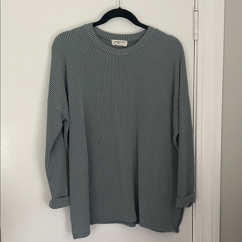 Carly Jean Los Angeles Blue Evelyn Pullover Sweater